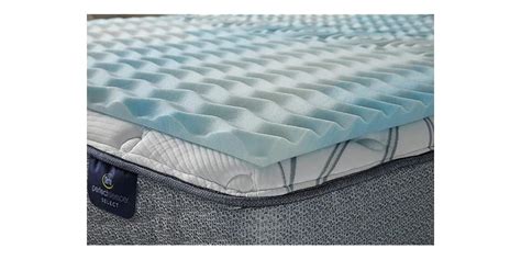 Serta Comfort Zone 1.5-in Memory Foam Mattress Topper, Full