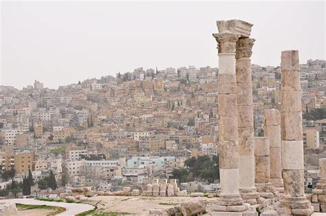 HD wallpaper: jordan, amman, monument, old city, architecture, built ...