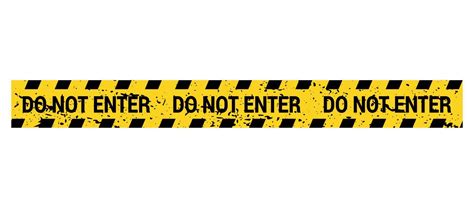 Line do not enter. Barrier tape. Crime scene border. Safety type. Accident restriction line ...