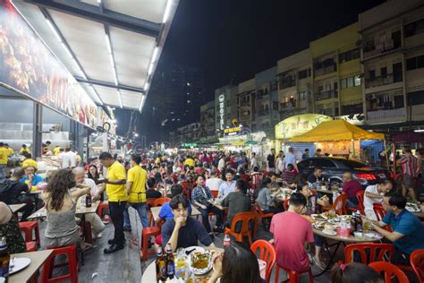 Jalan Alor Night Market Kuala Lumpur Malaysia Editorial Stock Image - Image of authentic ...