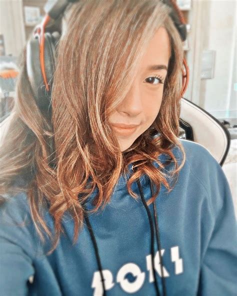 Pokimane Hair Color