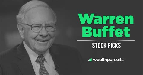 Warren Buffett Stock Picks - His 6 Top Picks