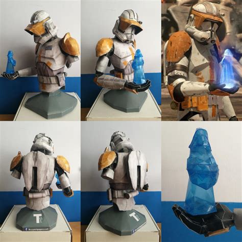 Commander Cody Order 66 bust by totya0108 on DeviantArt