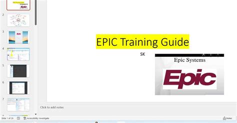 EPIC EMR Guide TRAINING - Etsy