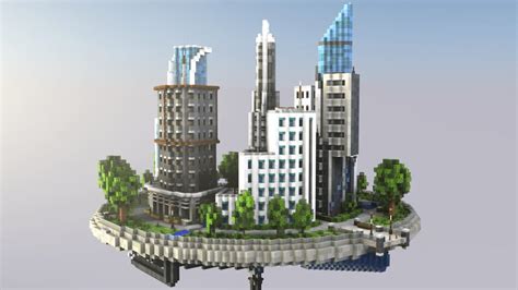 Sky city Minecraft Map