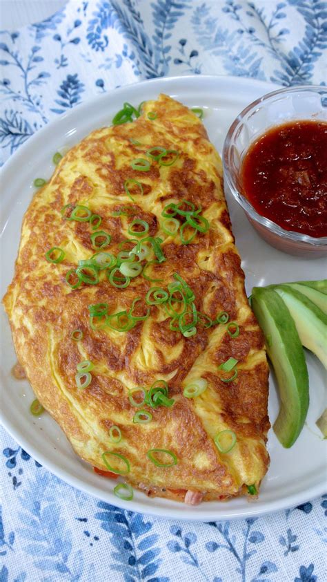 Ham and spinach omelette keto – Artofit