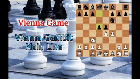 Vienna Game Vienna Gambit, Paulsen Attack - chess - blitz - YouTube