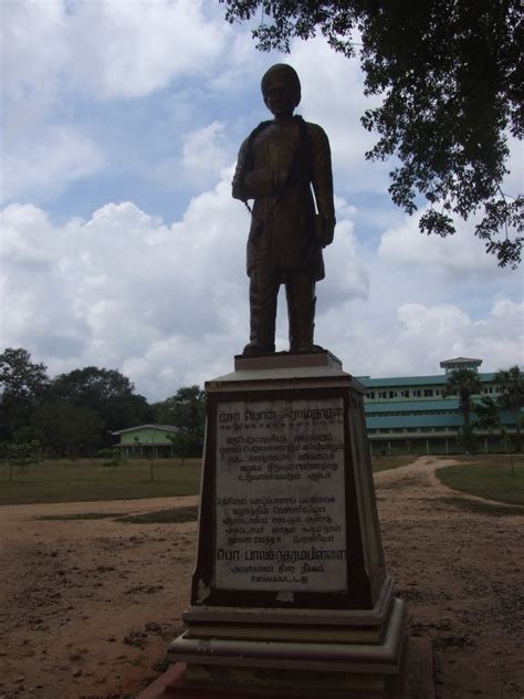 Statue of Philanthropist and Statesman Sir Ponnambalam Ramanathan at ...