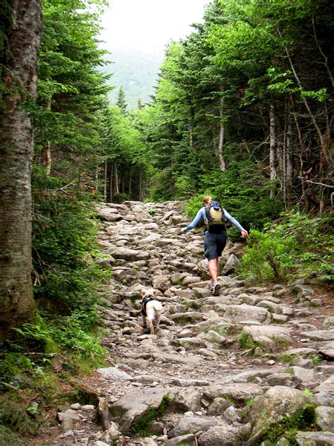 Hiking Mt. Washington, NH. These mts are awesome because you don't have ...