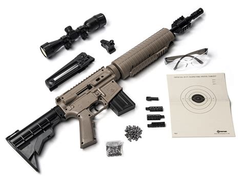 Crosman M4 .177 BB/Pellet Rifle Kit with Scope