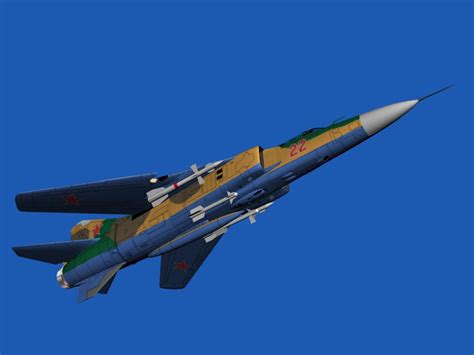 Mig 23 3d Model