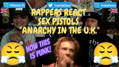 Rappers React To Sex Pistols "Anarchy In The U.K."!!! - YouTube