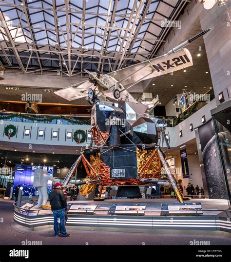 Interior of The National Air and Space Museum of the Smithsonian ...