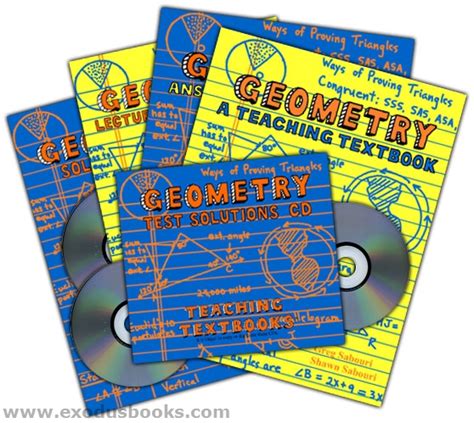 Teaching Textbooks Geometry - Complete Set (old) - Exodus Books