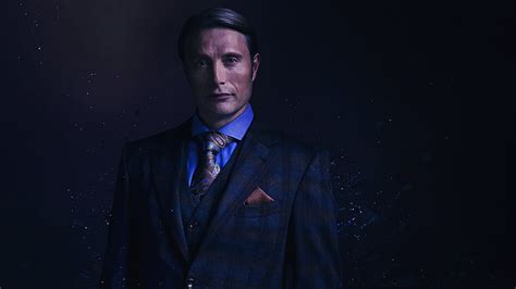 HD wallpaper: men's black suit jacket, Hannibal, TV, NBC, Mads ...