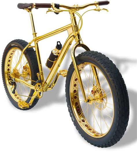 The Beverly Hills Edition 24K Gold Mountain Bike for Sale for $1 Million