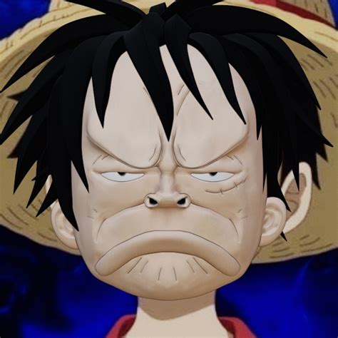 Archivo STL Luffy meme : Cabeza Scuplt・Plan de impresora 3D para descargar・Cults