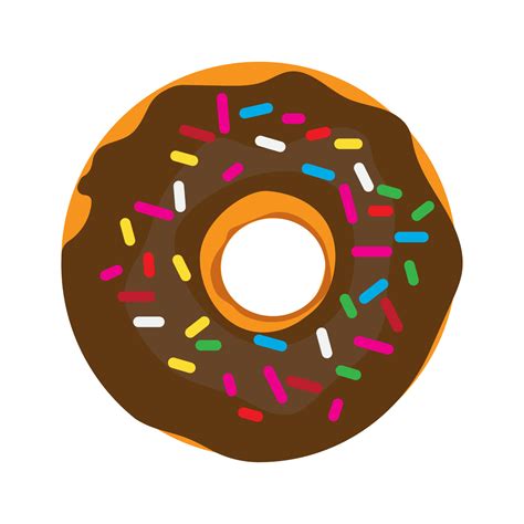 donut logo vector 13784198 Vector Art at Vecteezy