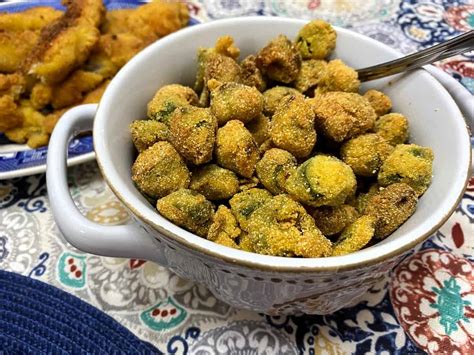 Fried Okra Bites - Country at Heart Recipes