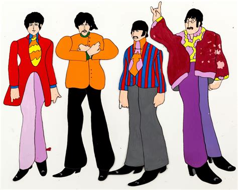 Pop Culture Safari!: Pop Focus: Beatles Yellow Submarine animation cels