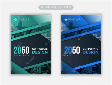 Premium Vector | Corporate business presentation cover design template