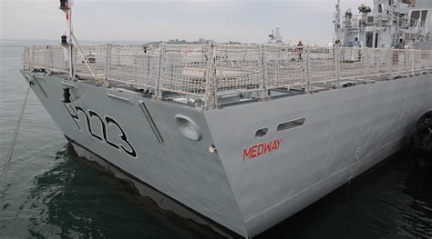 Up close with the Royal Navy’s new OPVs – HMS Medway | Navy Lookout