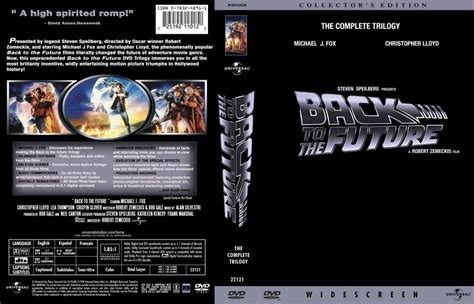 Back To The Future Trilogy - Movie DVD Custom Covers - 473back tu the future Alpha 3 Disc Triple ...