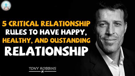 Tony Robbins 2023- 5 Critical Relationship Rules to Have Happy, Healthy ...