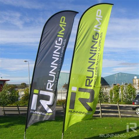 Feather Flags provided with your logo on by http://www.runningimp.co.uk ...