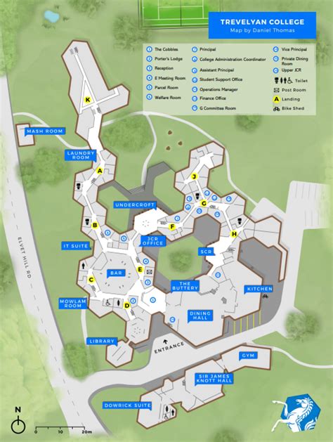 Map | Trevelyan College JCR