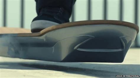 Futuristic floating hoverboard unveiled - CBBC Newsround