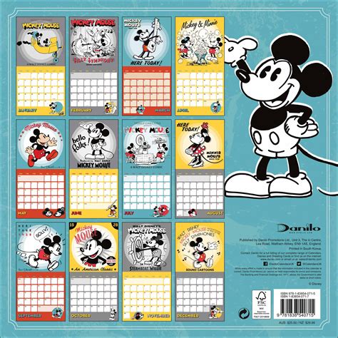 Mickey Mouse Free Printable Calendar 2020 | Example Calendar Printable