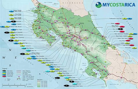 Map of Costa Rica - Every map you need to plan your trip to Costa Rica