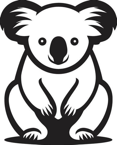 Tree Top Treasure Crest Vector Design for Koala Conservation Arboreal Ambassador Badge Koala ...
