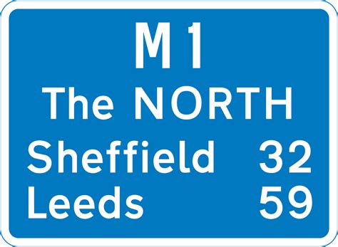 Motorway Signs | Road and Traffic Signs in the UK