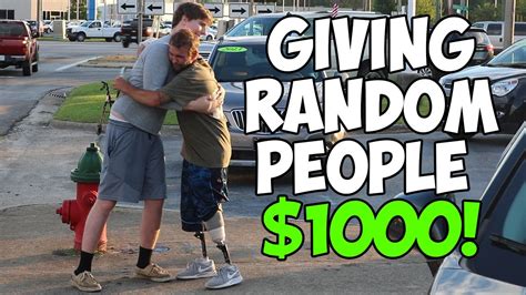 Giving Homeless People 1, 000 (Not Clickbait)