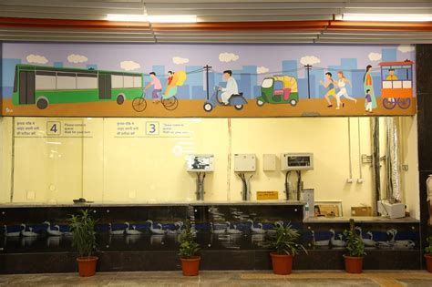 Delhi's Dhansa Bus Stand Metro Station Shows Najafgarh-Dhansa's Rich Culture With Artwork