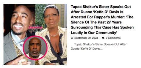 Tupac Shakur - Bail Hearing For Rapper's Accused Killer Duane 'Keffe D ...