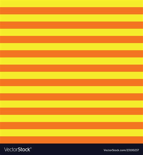 Yellow and orange stripes seamless pattern Vector Image