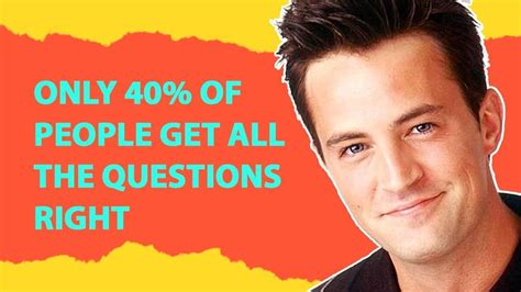 The Hardest Chandler Bing Quiz Ever - COULD THIS *BE* ANY HARDER? - Devsari