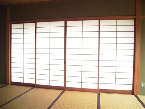 Japanese style sliding glass doors - Hawk Haven