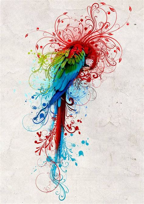 Rainbow parrot 2011 by mu6 on DeviantArt | Best pet birds, Parrots art ...