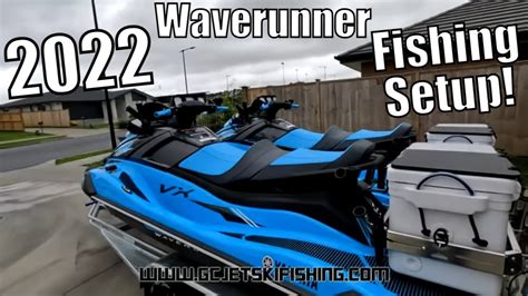 2022 Yamaha Waverunner VX fishing accessories - YouTube