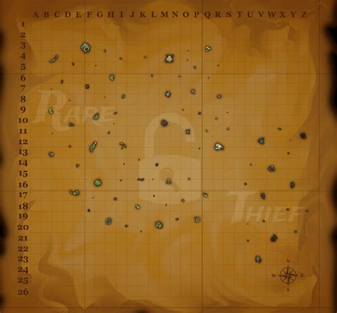 sea of thieves map size comparison