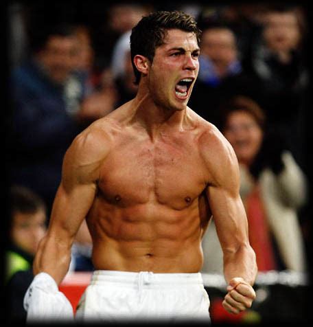 Cristiano Ronaldo has the best abs in 2011