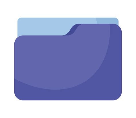 blue folder design 4309391 Vector Art at Vecteezy