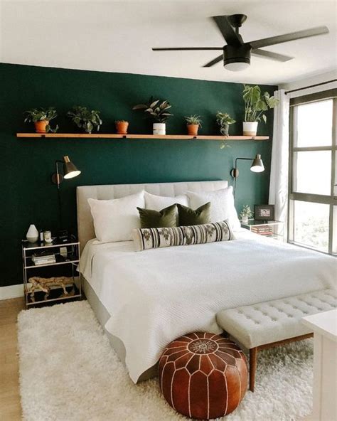 Soothing Green Bedroom Decor Ideas(25 New Pics)