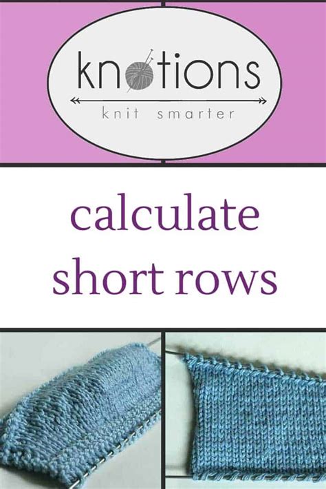 How to Add Short Rows to Your Sweater - knotions