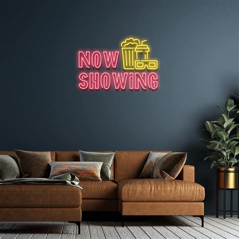 Now Showing Neon Sign | Custom Neon Sign | Made by Neonize