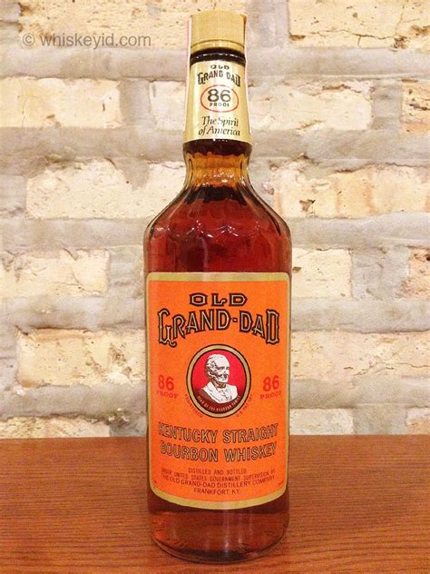 Old Grand Dad 86 Proof Bourbon 1986 | whiskey id - identify vintage and ...